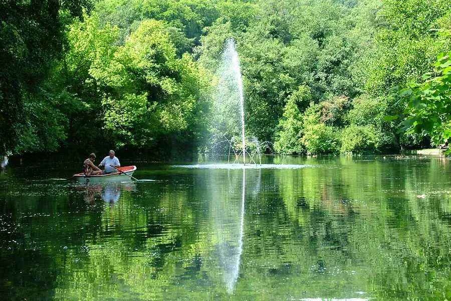 A miskolctapolcai park és csónakázótó